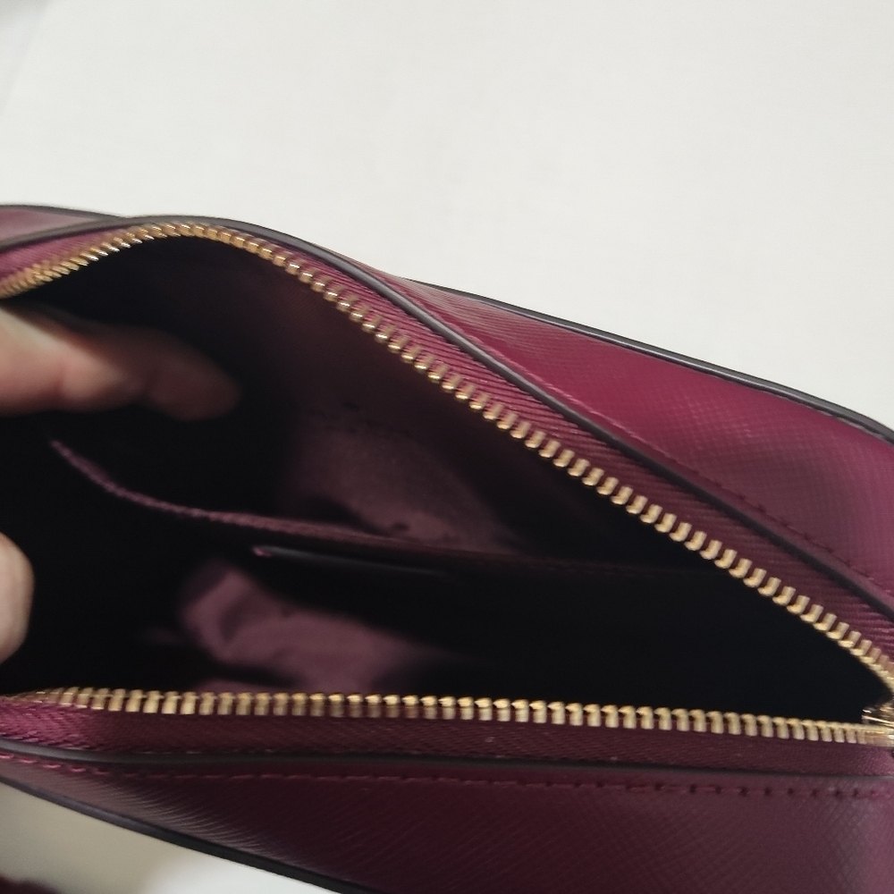 Kate Spade Madison Camera Bag in Blackberry Preserves Burgundy KC584 NWOT - Picture 7 of 12